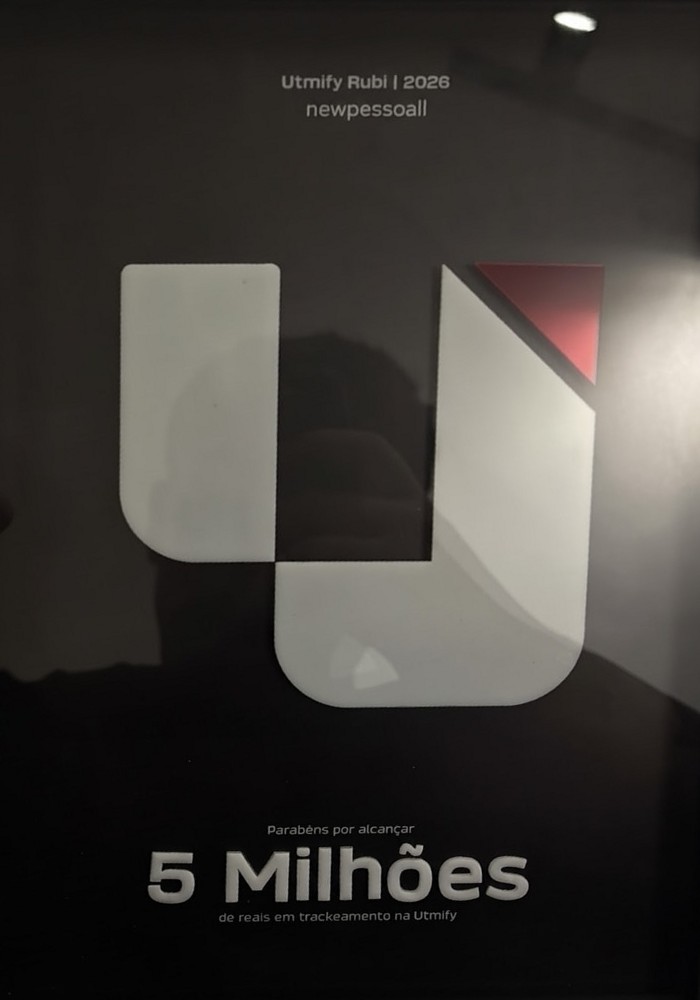 Placa Utmify Rubi 2026 — 5 milhões em trackeamento